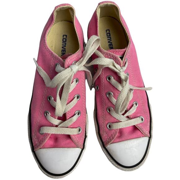 Converse Chuck Pink Sneakers Youth Size 2 - Picture 4 of 9